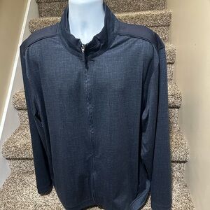 Classic *Johnston & Murphy* light full zip men’s spring fall jacket - XXXL 3XL